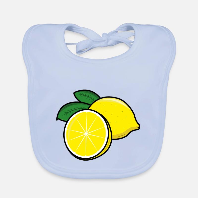 Zitrone Baby Bio-Lätzchen
