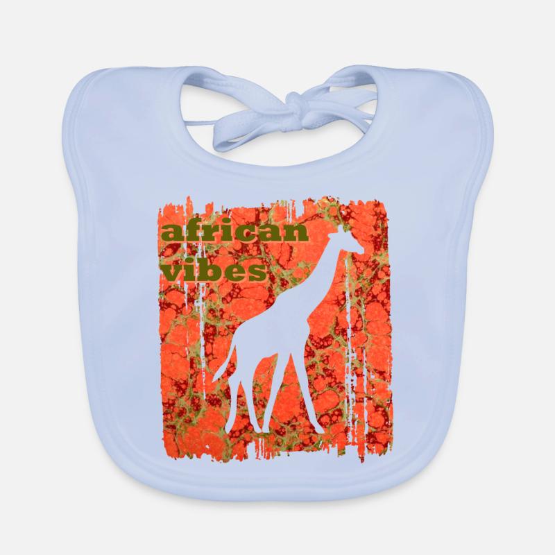 girafe e 213 Bavoir bio Bébé
