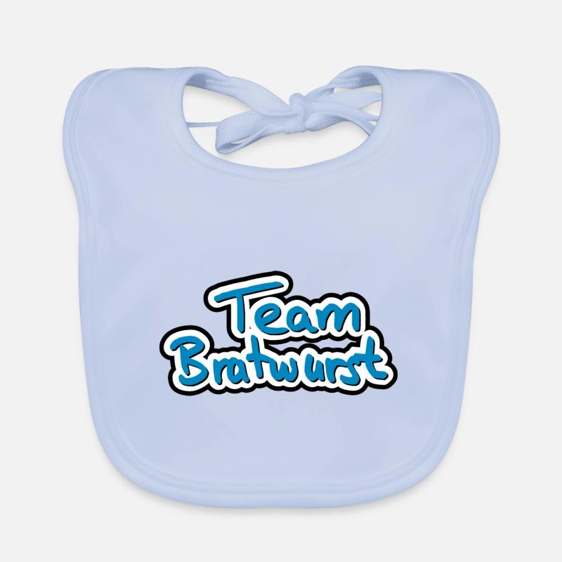 Team Bratwurst Organic Baby Bibs