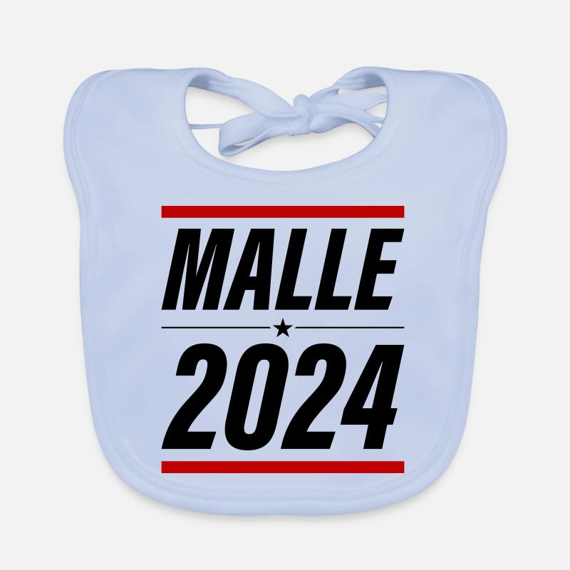 Malle 2024 Bavoir bio Bébé