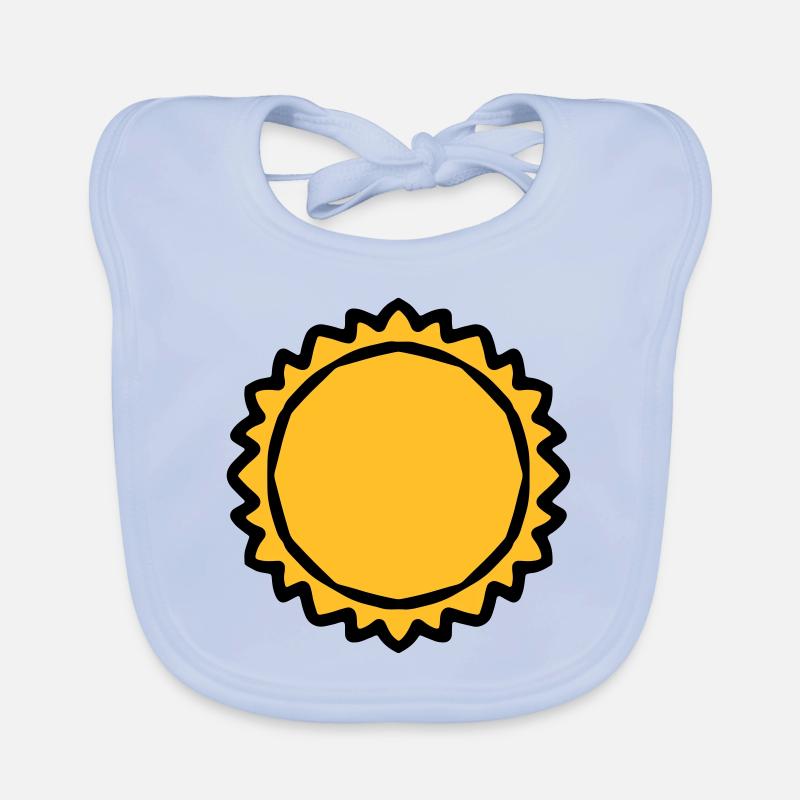 Thick big sun Organic Baby Bibs
