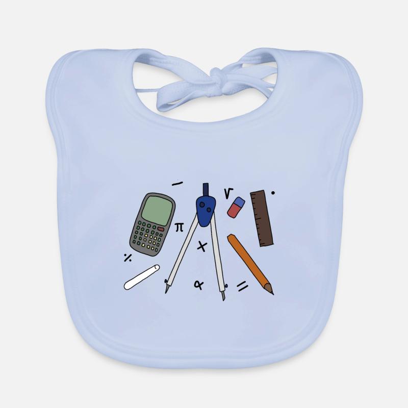 Mathelehrer Baby Bio-Lätzchen