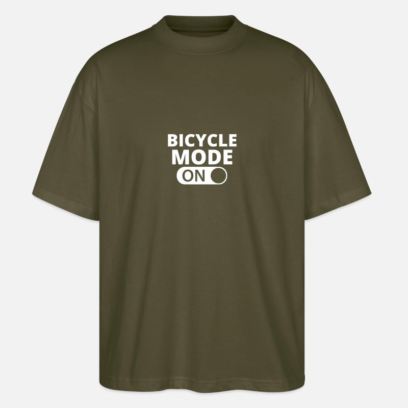 MODE ON BICYCLE - Stanley/Stella Oversized Unisex Bio T-Shirt Blaster 2.0 - Khaki
