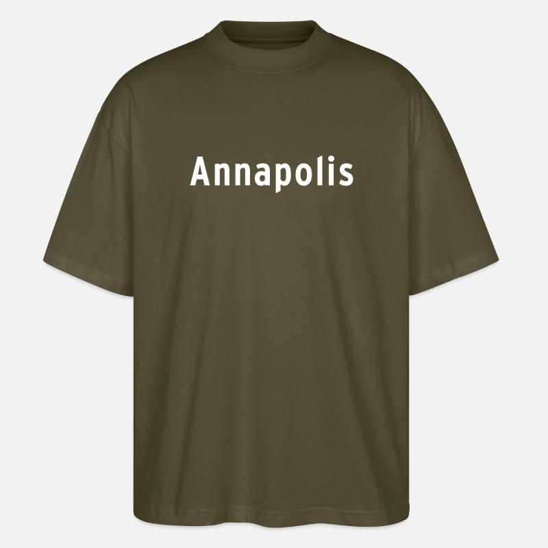 Annapolis - Stanley/Stella Oversized Unisex Bio T-Shirt Blaster 2.0 - Khaki