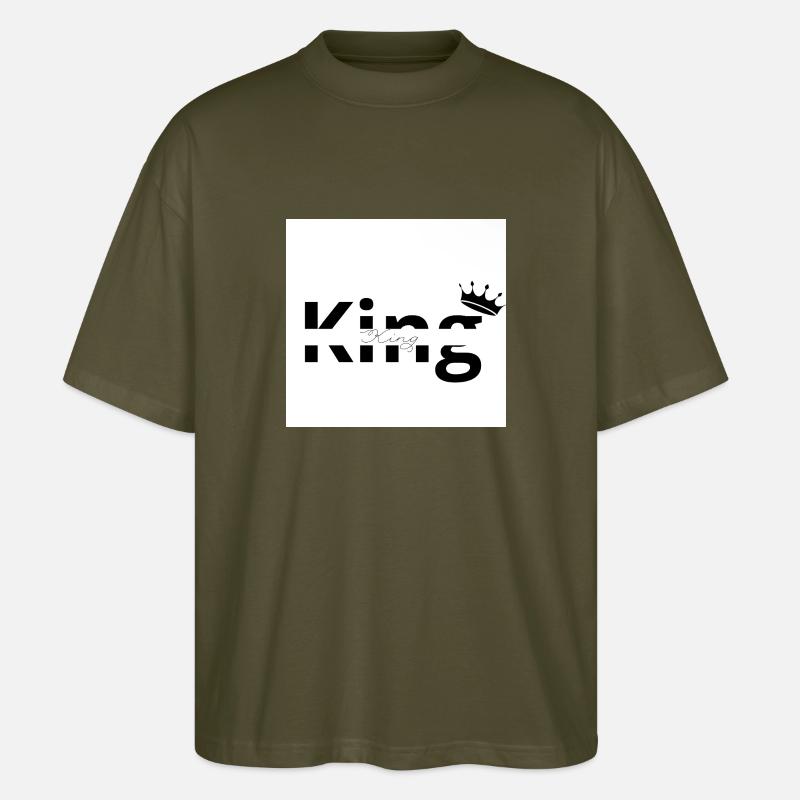 König Sweatshirt - Stanley/Stella Oversized Unisex Bio T-Shirt Blaster 2.0 - Khaki