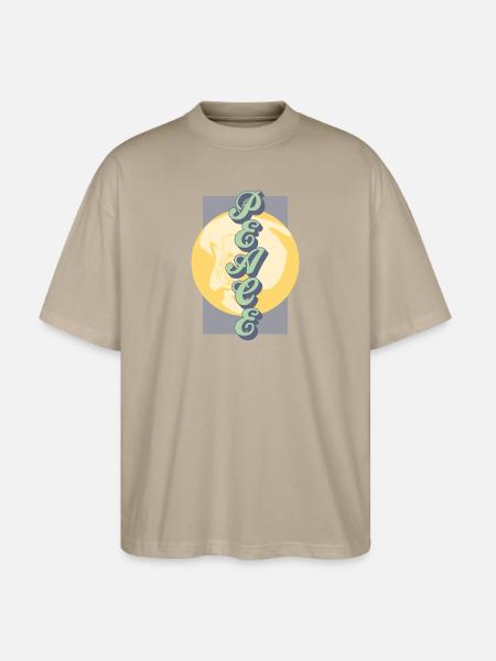 70s - Stanley/Stella Oversized Unisex Bio T-Shirt Blaster 2.0 - Steingrau