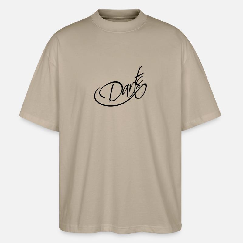 Darts Logo Design - Stanley/Stella Oversized Unisex Bio T-Shirt Blaster 2.0 - Steingrau