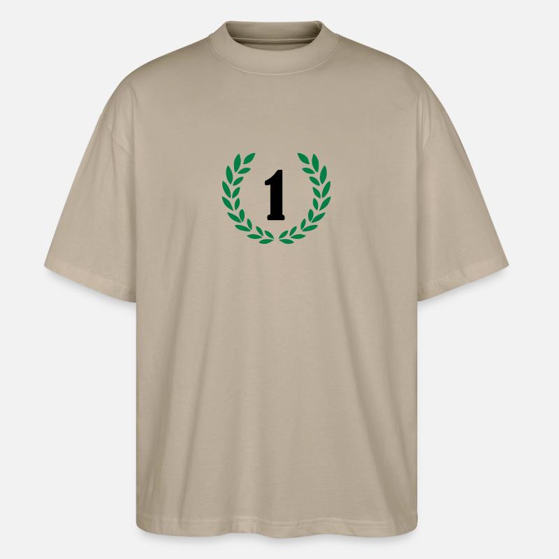 1 - Stanley/Stella Oversized Unisex Bio T-Shirt Blaster 2.0 - Steingrau
