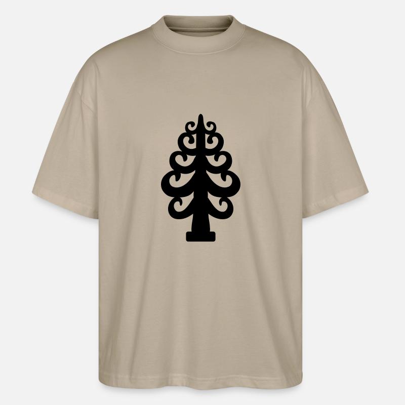 Spanbäumchen - Stanley/Stella Oversized Unisex Bio T-Shirt Blaster 2.0 - Steingrau