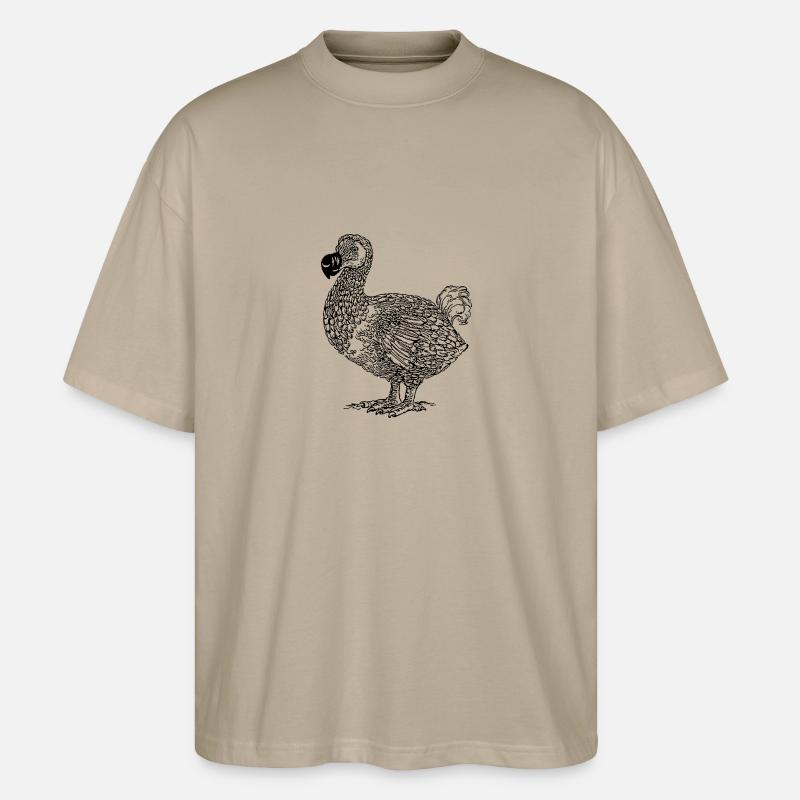 Dodo - Stanley/Stella Oversized Unisex Bio T-Shirt Blaster 2.0 - Steingrau