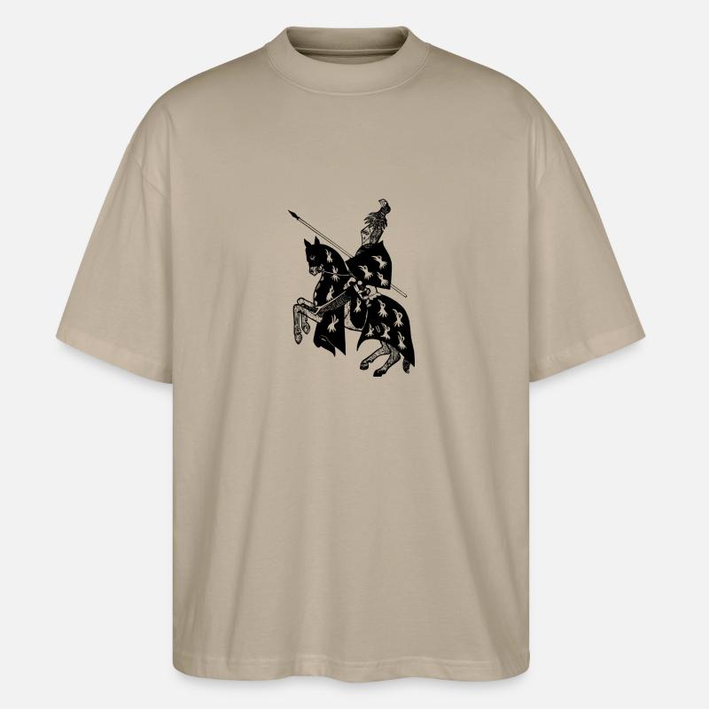 Ritter - Stanley/Stella Oversized Unisex Bio T-Shirt Blaster 2.0 - Steingrau