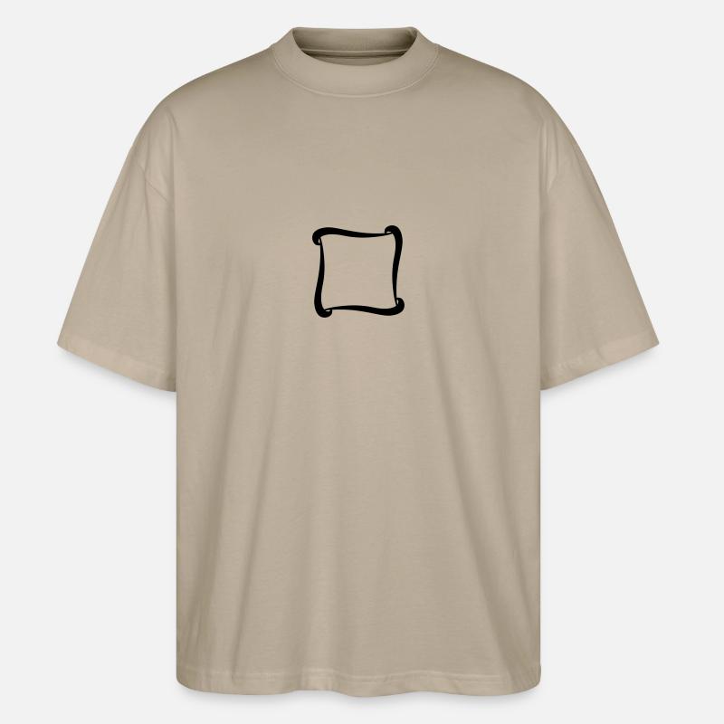 Frame - Stanley/Stella Oversized Unisex Bio T-Shirt Blaster 2.0 - Steingrau