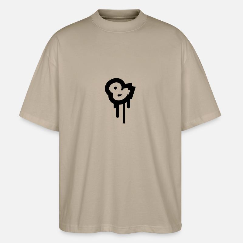Ampersand - Stanley/Stella Oversized Unisex Bio T-Shirt Blaster 2.0 - Steingrau