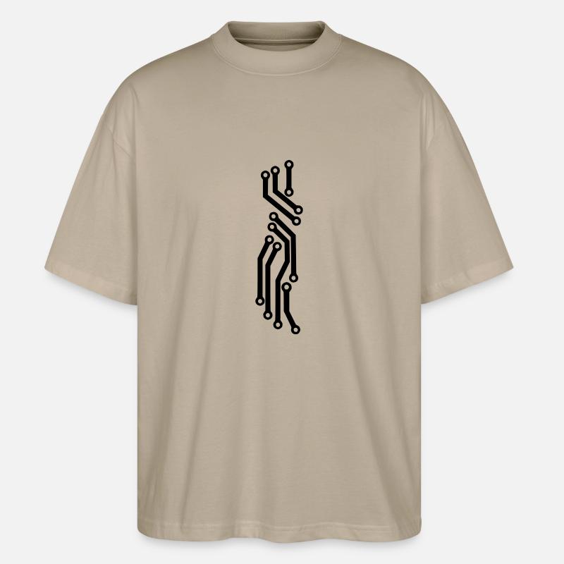 pcb - Stanley/Stella Oversized Unisex Bio T-Shirt Blaster 2.0 - Steingrau