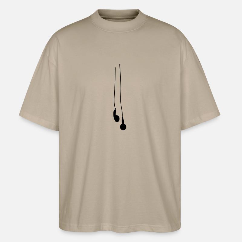 Phoney II - Stanley/Stella Oversized Unisex Bio T-Shirt Blaster 2.0 - Steingrau