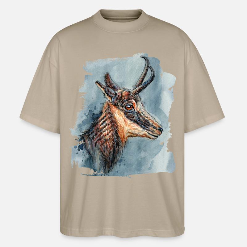 Chamois | Chamois - T-shirt bio Blaster 2.0 coupe oversize Stanley/Stella Unisexe - gris pierre