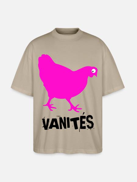 VANITÉS - T-shirt bio Blaster 2.0 coupe oversize Stanley/Stella Unisexe - gris pierre