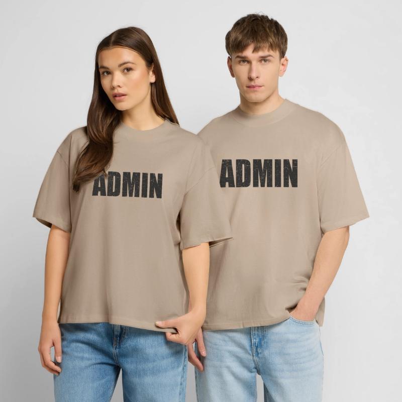 admin programmer Linux IT gift idea Stanley/Stella Oversized Unisex Organic T-shirt Blaster 2.0