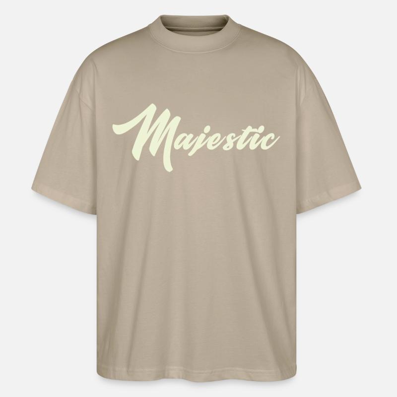 Majestic - Stanley/Stella Oversized Unisex Bio T-Shirt Blaster 2.0 - Steingrau