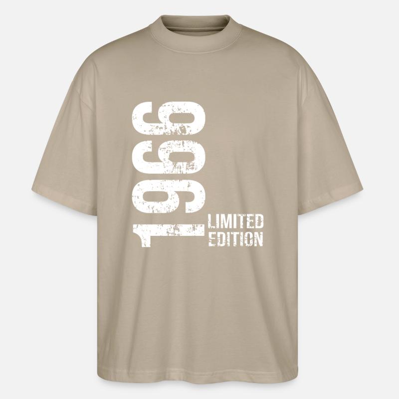 Edition Limitée De 1966 - T-shirt bio Blaster 2.0 coupe oversize Stanley/Stella Unisexe - gris pierre