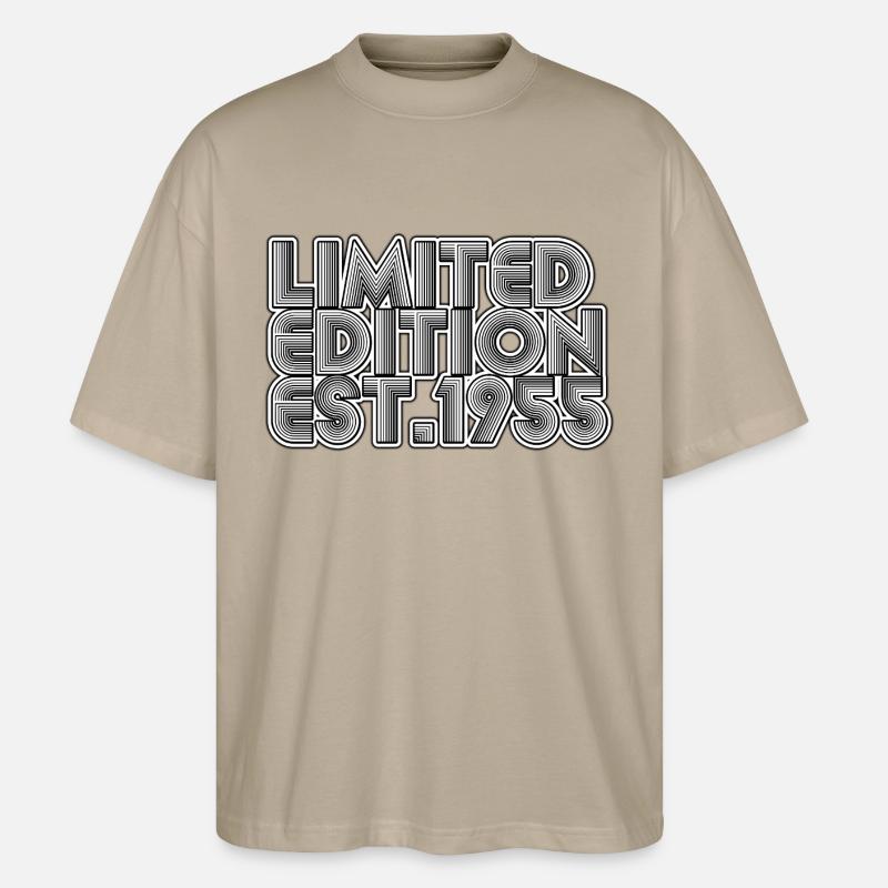 ÉDITION LIMITÉE EST. 1955 - T-shirt bio Blaster 2.0 coupe oversize Stanley/Stella Unisexe - gris pierre