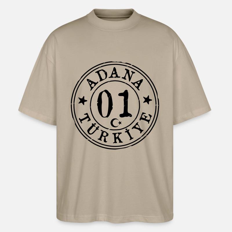 Adana 01 Millésime - T-shirt bio Blaster 2.0 coupe oversize Stanley/Stella Unisexe - gris pierre