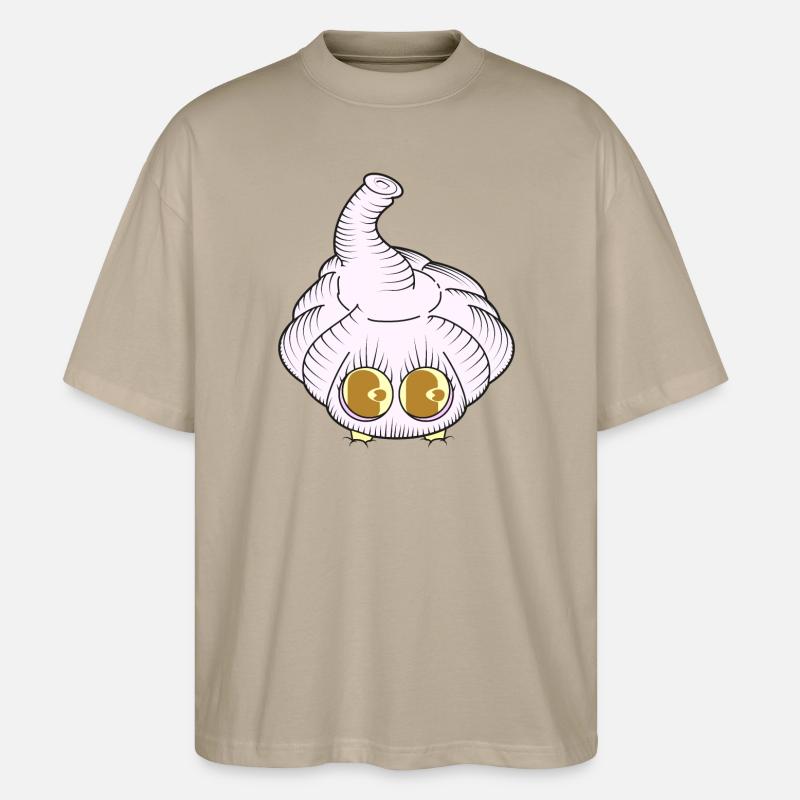 BEIßEN - Stanley/Stella Oversized Unisex Bio T-Shirt Blaster 2.0 - Steingrau