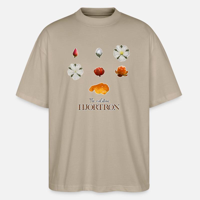 L’évolution des chicoutés - T-shirt bio Blaster 2.0 coupe oversize Stanley/Stella Unisexe - gris pierre