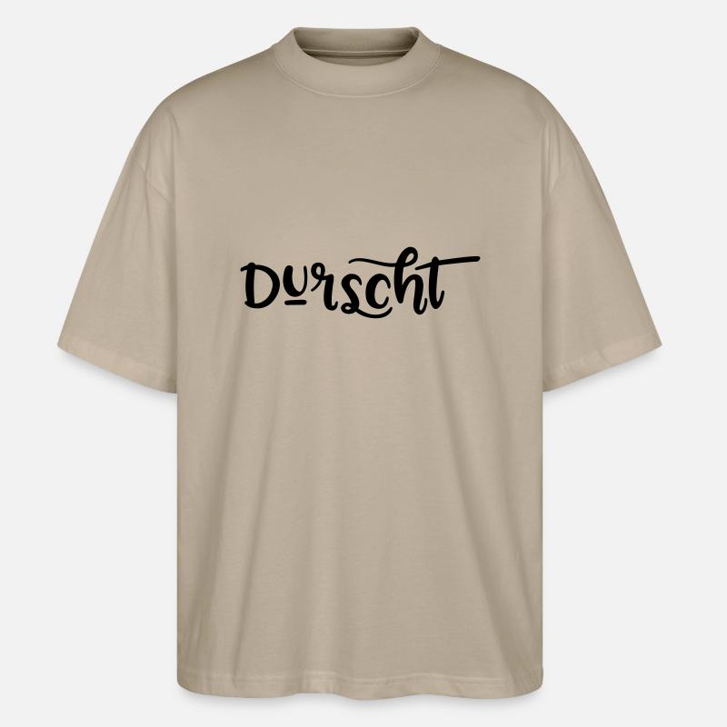 Durst - Stanley/Stella Oversized Unisex Bio T-Shirt Blaster 2.0 - Steingrau