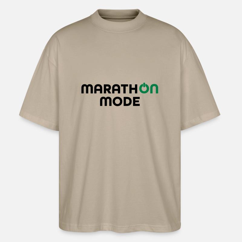 Marathon - Stanley/Stella Oversized Unisex Bio T-Shirt Blaster 2.0 - Steingrau