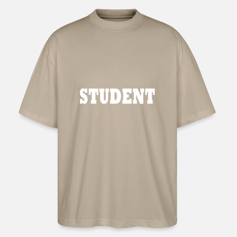 Student - Stanley/Stella Oversized Unisex Bio T-Shirt Blaster 2.0 - Steingrau