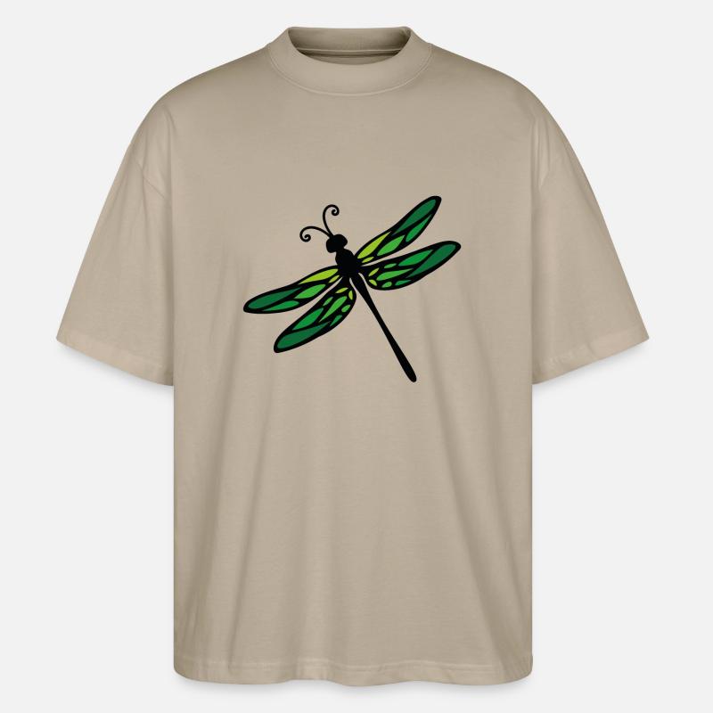 Libelle - Stanley/Stella Oversized Unisex Bio T-Shirt Blaster 2.0 - Steingrau