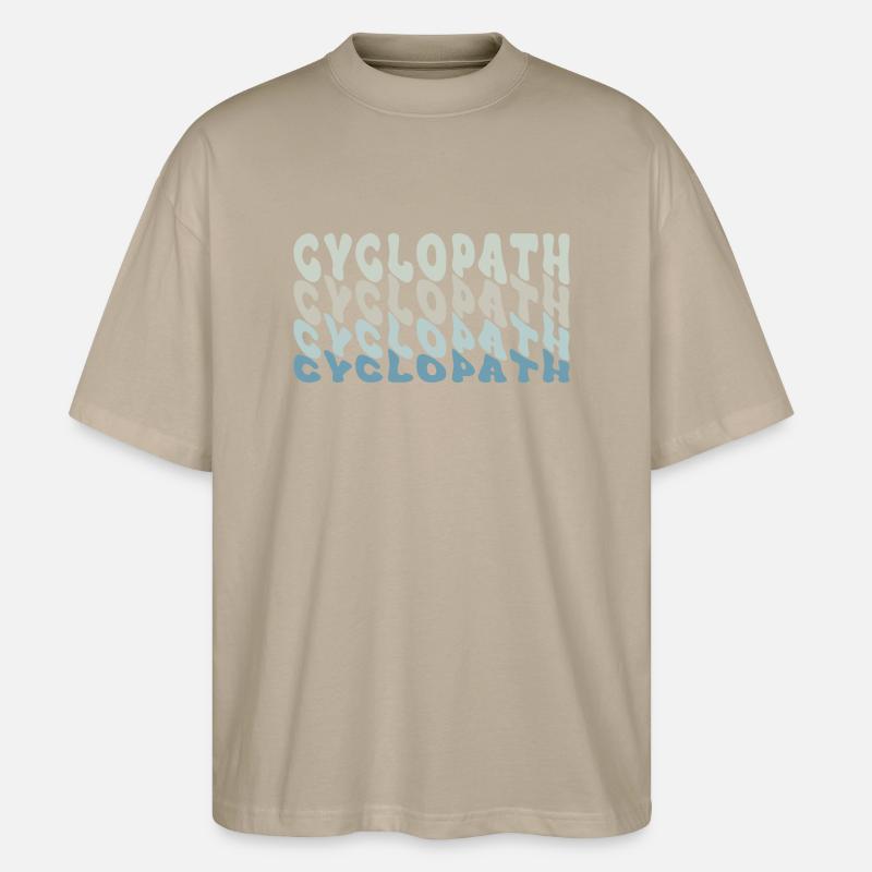 Cyclopath - Stanley/Stella Oversized Unisex Bio T-Shirt Blaster 2.0 - Steingrau