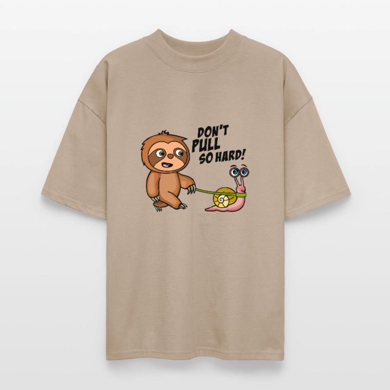 Don't pull so hard. Don't pull like that. Bright Shirts Stanley/Stella Oversized Unisex Organic T-shirt Blaster 2.0