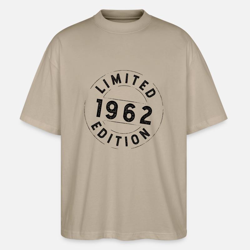 Edition limitée 1962 - T-shirt bio Blaster 2.0 coupe oversize Stanley/Stella Unisexe - gris pierre
