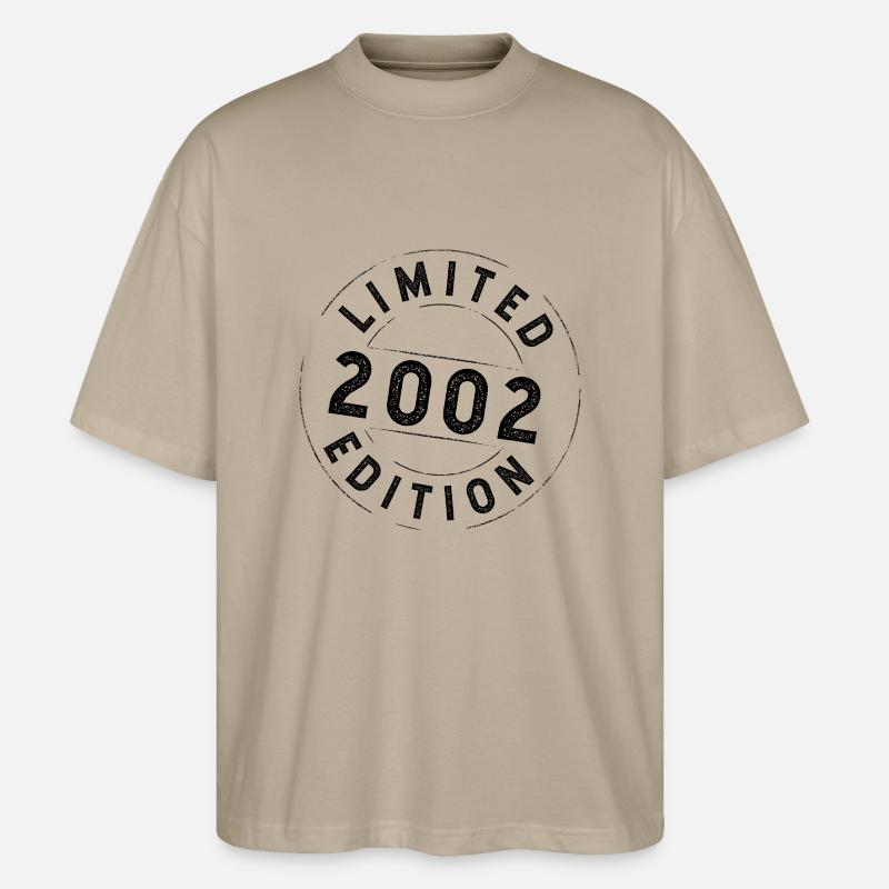 Edition limitée 2002 - T-shirt bio Blaster 2.0 coupe oversize Stanley/Stella Unisexe - gris pierre