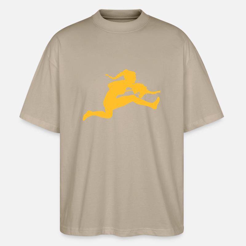 HHJ - Stanley/Stella Oversized Unisex Bio T-Shirt Blaster 2.0 - Steingrau