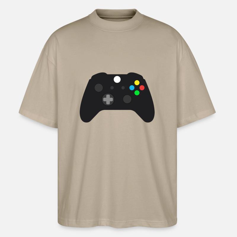 controller - Stanley/Stella Oversized Unisex Bio T-Shirt Blaster 2.0 - Steingrau