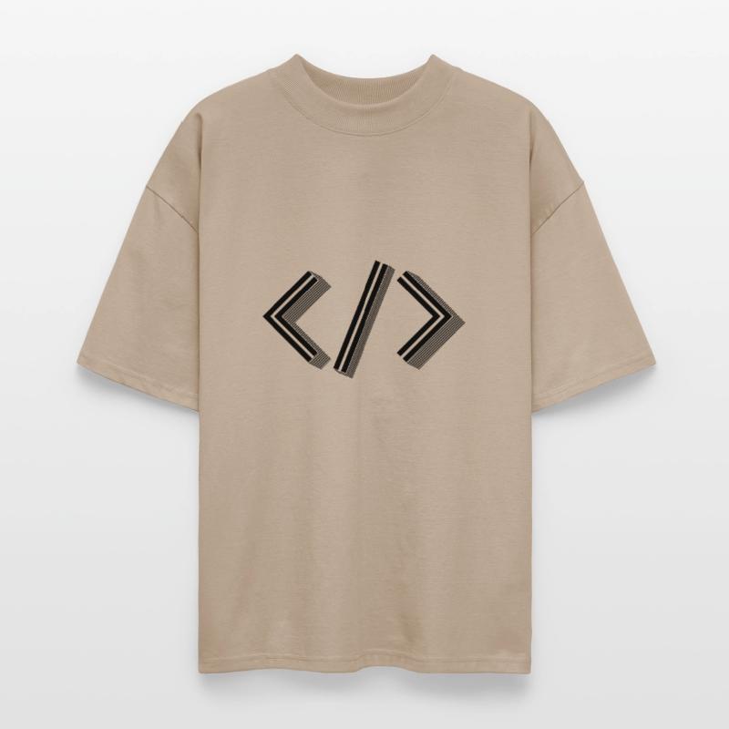 Retro Bracket’s - Full Stack Developer HTML XML T-shirt bio Blaster 2.0 coupe oversize Stanley/Stella Unisexe