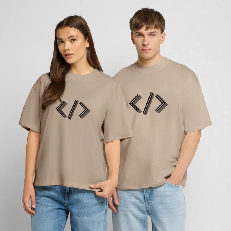 Retro Bracket’s - Full Stack Developer HTML XML T-shirt bio Blaster 2.0 coupe oversize Stanley/Stella Unisexe
