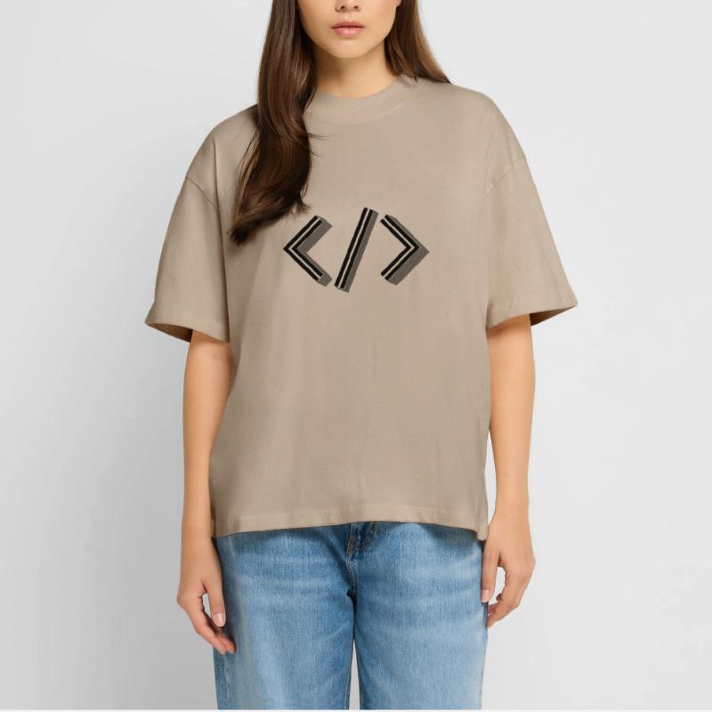 Retro Bracket’s - Full Stack Developer HTML XML T-shirt bio Blaster 2.0 coupe oversize Stanley/Stella Unisexe