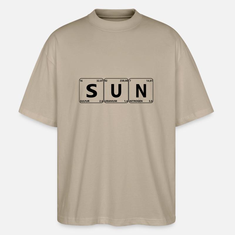 SUN - Stanley/Stella Oversized Unisex Bio T-Shirt Blaster 2.0 - Steingrau