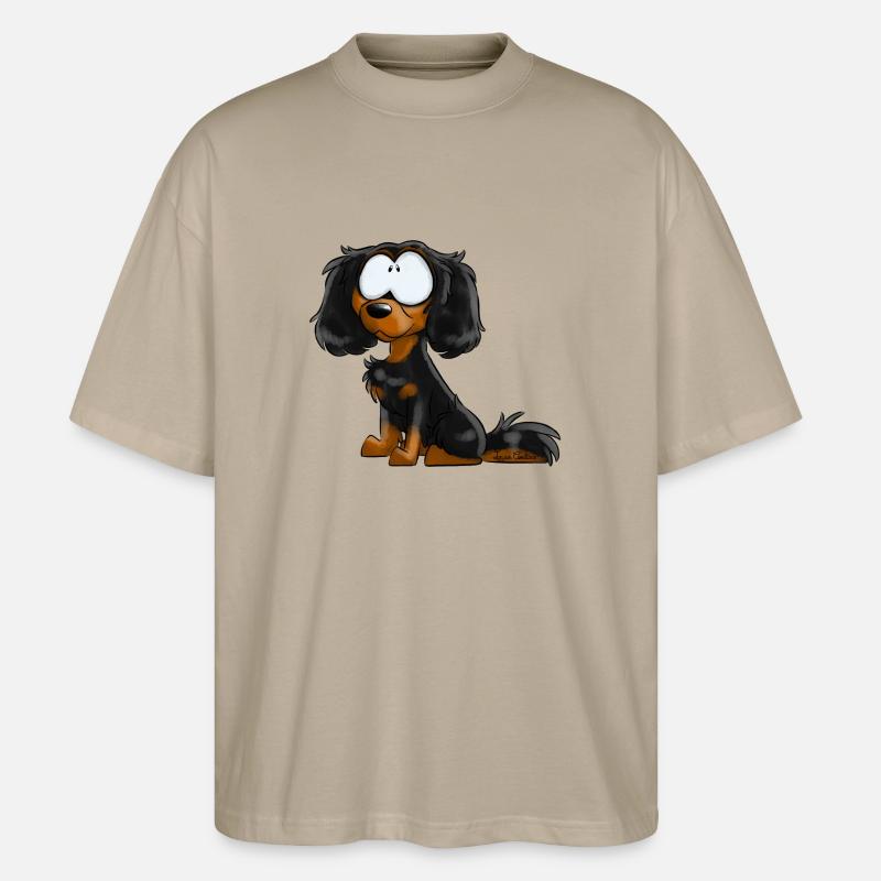 Ich bin CKC - Black Fire - Stanley/Stella Oversized Unisex Bio T-Shirt Blaster 2.0 - Steingrau