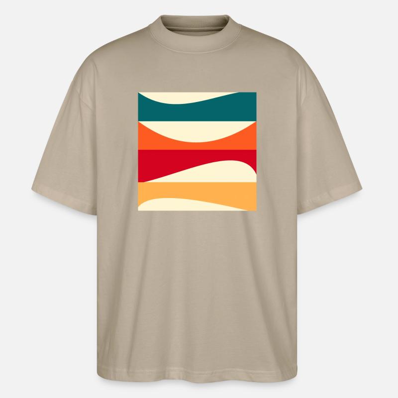Constructivisme - ART MODERNE - CONTEXTE - T-shirt bio Blaster 2.0 coupe oversize Stanley/Stella Unisexe - gris pierre