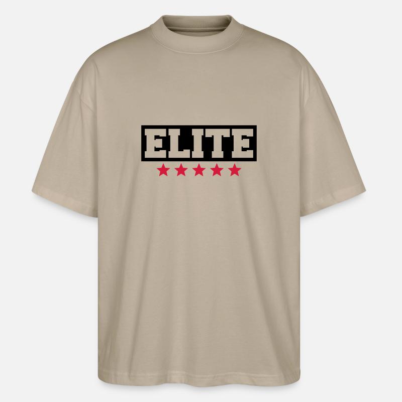 Elite - Stanley/Stella Oversized Unisex Bio T-Shirt Blaster 2.0 - Steingrau