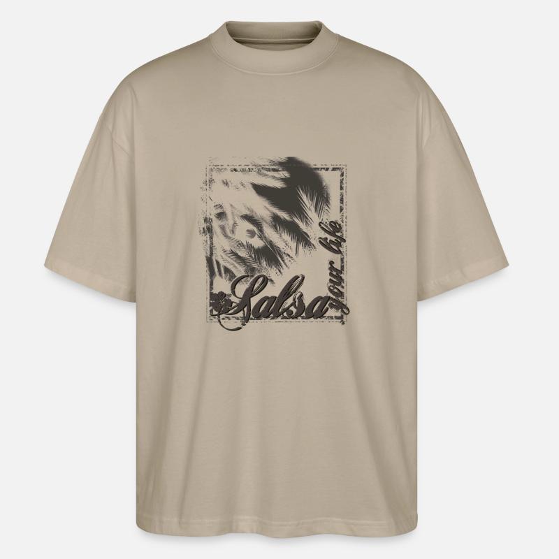 salsa - Stanley/Stella Oversized Unisex Bio T-Shirt Blaster 2.0 - Steingrau