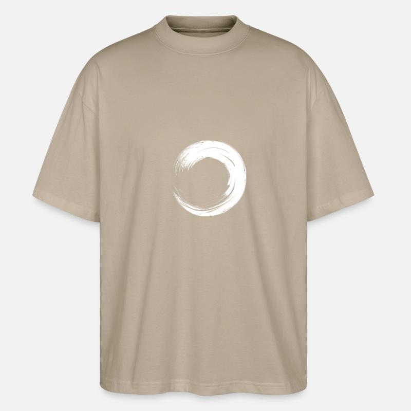 Kreis - Stanley/Stella Oversized Unisex Bio T-Shirt Blaster 2.0 - Steingrau