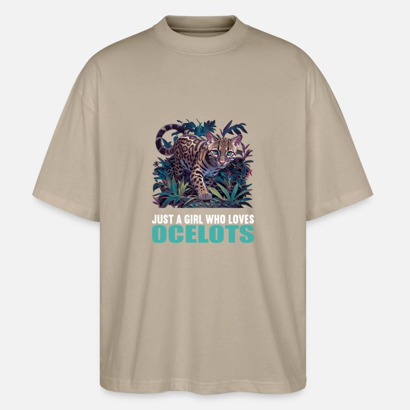 Ocelots Ocelot - T-shirt bio Blaster 2.0 coupe oversize Stanley/Stella Unisexe - gris pierre