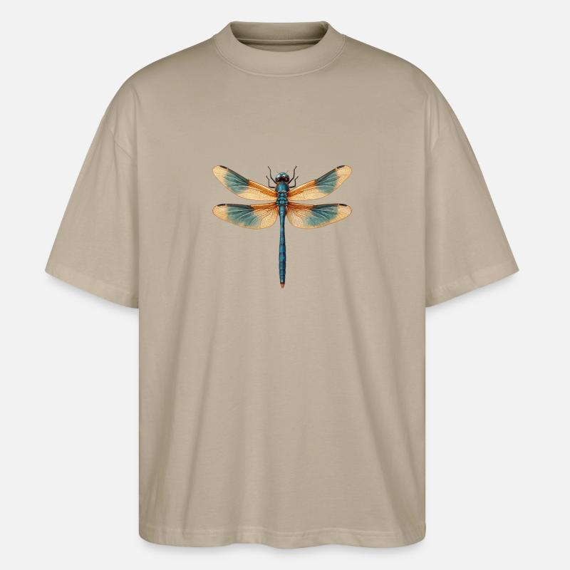 Libellules Libellule - T-shirt bio Blaster 2.0 coupe oversize Stanley/Stella Unisexe - gris pierre