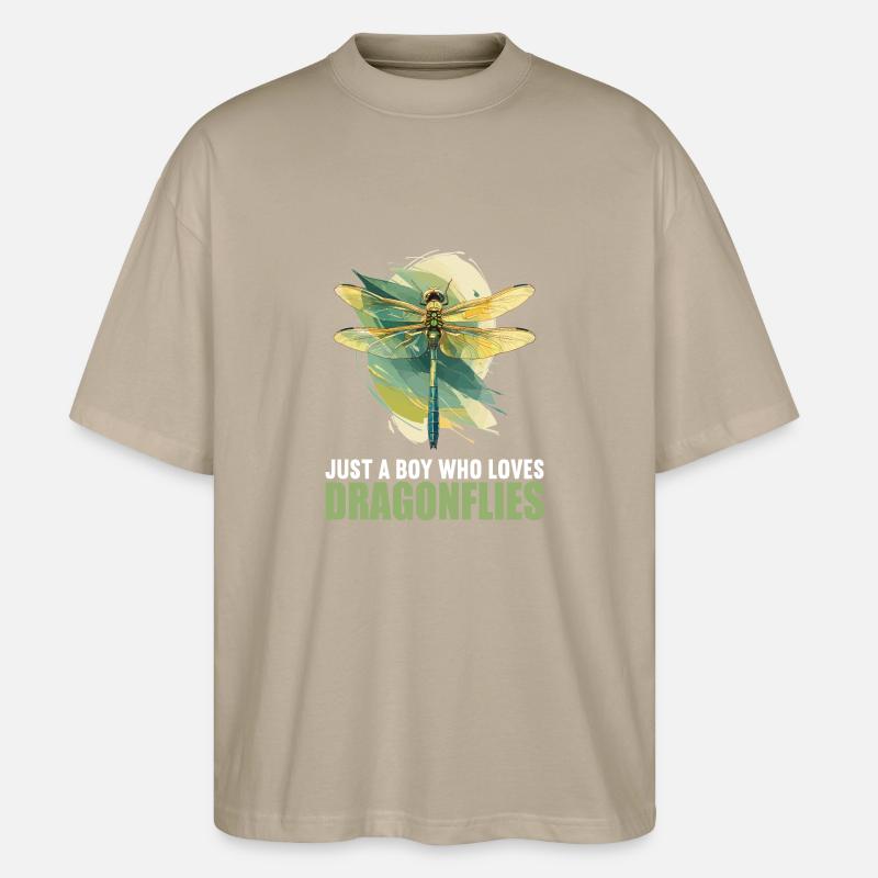 Libellules Libellule - T-shirt bio Blaster 2.0 coupe oversize Stanley/Stella Unisexe - gris pierre